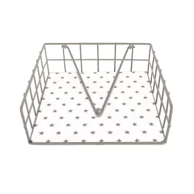 Portatovagliolo Versa Acciaio 35 x 0,03 x 25 cm Stelle di Versa, Ripiani e supporti - Rif: S3410404, Prezzo: 8,86 €, Sconto: %