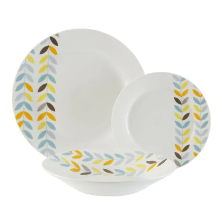 Dinnerware Set Versa Erin Porcelain 18 Pieces by Versa, Combination Sets - Ref: S3410408, Price: 32,37 €, Discount: %