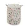 Panier à linge Versa Fleurs Polyester Textile (38 x 48 x 38 cm) de Versa, Corbeilles à linge - Réf : S3410415, Prix : 8,98 €,...