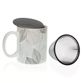 Tasse avec filtre pour infusions Versa Gardee Volets Porcelaine Grès de Versa, Tasses - Réf : S3410450, Prix : 6,11 €, Remise...