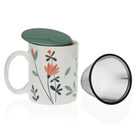 Tasse avec filtre pour infusions Versa Selene Porcelaine Grès de Versa, Tasses - Réf : S3410454, Prix : 6,79 €, Remise : %