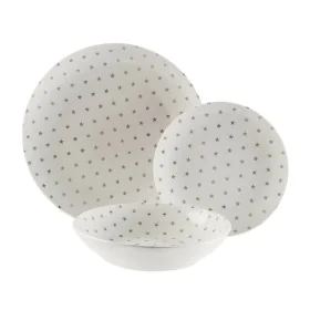 Set de Vajilla Versa Stary Porcelana 18 Piezas de Versa, Vajillas combinadas - Ref: S3410473, Precio: 40,12 €, Descuento: %