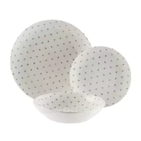 Set de Vajilla Versa Stary Porcelana 18 Piezas de Versa, Vajillas combinadas - Ref: S3410473, Precio: 40,93 €, Descuento: %