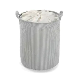 Laundry basket Versa Grey Multicolour 38 x 48 x 38 cm by Versa, Laundry Baskets - Ref: S3410565, Price: 9,38 €, Discount: %