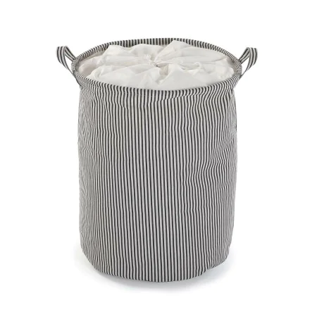 Laundry basket Versa Black Multicolour 38 x 48 x 38 cm by Versa, Laundry Baskets - Ref: S3410566, Price: 8,43 €, Discount: %