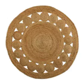 Tapis Versa Ø 120 cm Cercles Rotin Jute de Versa, Tapis - Réf : S3410705, Prix : 37,89 €, Remise : %