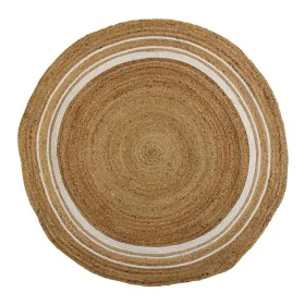 Carpet Versa Stripes Ø 120 cm Rattan Jute by Versa, Rugs - Ref: S3410710, Price: 37,89 €, Discount: %