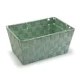 Basket Versa Large Green Textile 20 x 15 x 30 cm by Versa, Cosmetic Organisers - Ref: S3410735, Price: 6,17 €, Discount: %