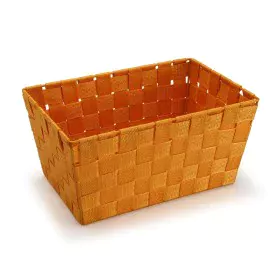 Basket Versa Large Yellow Textile 20 x 15 x 30 cm by Versa, Cosmetic Organisers - Ref: S3410738, Price: 6,17 €, Discount: %