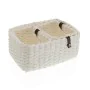 Basket set Versa White Paper 19 x 12 x 26 cm by Versa, Cosmetic Organisers - Ref: S3410748, Price: 13,56 €, Discount: %