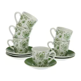 Set of 6 Cups with Plate Versa Amanda 90 ml Multicolour Porcelain by Versa, Cups - Ref: S3410869, Price: 10,36 €, Discount: %