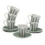 Set of 6 Cups with Plate Versa Erna Porcelain by Versa, Cups - Ref: S3410875, Price: 15,44 €, Discount: %