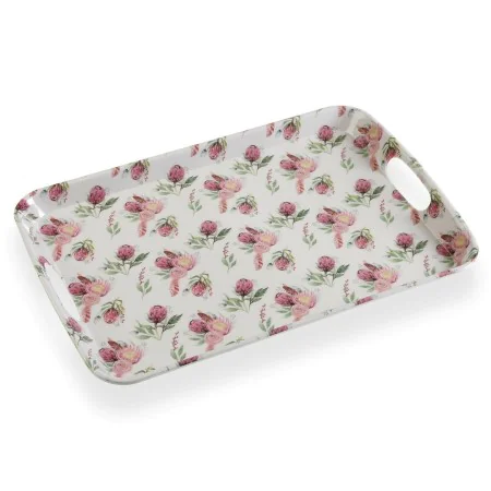 Tabuleiro Versa Bloemen 31 x 3 x 46,2 cm Melamina de Versa, Pratos e fontes - Ref: S3410892, Preço: 6,90 €, Desconto: %