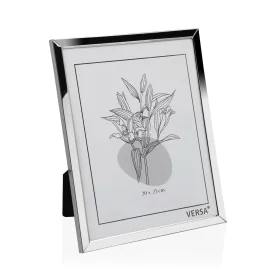 Photo frame Versa Silver Metal Minimalist 1 x 25,5 x 20,5 cm by Versa, Table and wall frames - Ref: S3411105, Price: 7,76 €, ...