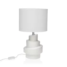 Lampe de bureau Versa Blanc Céramique 20 x 35 cm de Versa, Lampes de chevet - Réf : S3411164, Prix : 23,46 €, Remise : %