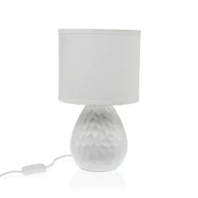 Lampe de bureau Versa Blanc Céramique 40 W 15,5 x 27,5 cm de Versa, Lampes de chevet - Réf : S3411166, Prix : 13,89 €, Remise...