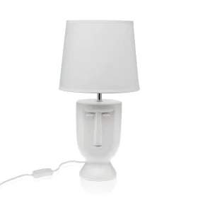 Lampe de bureau Versa Blanc Céramique 60 W 22 x 42,8 cm de Versa, Lampes de chevet - Réf : S3411174, Prix : 24,21 €, Remise : %