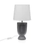 Lampe de bureau Versa Gris Céramique 60 W 22 x 42,8 cm de Versa, Lampes de chevet - Réf : S3411176, Prix : 21,79 €, Remise : %