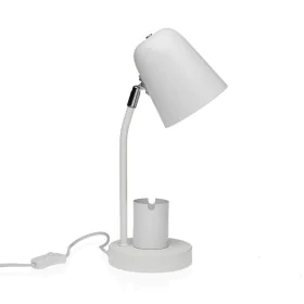 Lampada da scrivania Versa Bianco Metallo 18 x 40 x 14 cm di Versa, Lampade da lavoro - Rif: S3411183, Prezzo: 27,25 €, Scont...