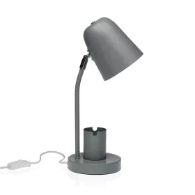 Lampada da scrivania Versa Grigio Metallo 18 x 40 x 14 cm di Versa, Lampade da lavoro - Rif: S3411184, Prezzo: 27,25 €, Scont...