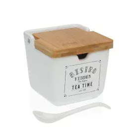 Sugar Bowl Versa Bistro Ceramic 8,8 x 8,5 x 8,8 cm by Versa, Sugar and milk - Ref: S3411205, Price: 6,17 €, Discount: %