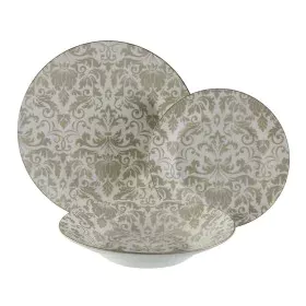 Vajilla Versa Damasco 18 Piezas Porcelana de Versa, Vajillas combinadas - Ref: S3411355, Precio: 37,45 €, Descuento: %