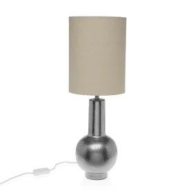 Lampe de bureau Versa Argenté Céramique 20 x 57 x 20 cm de Versa, Lampes de chevet - Réf : S3411381, Prix : 37,89 €, Remise : %