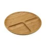 Snack tray Versa Bamboo 25 x 2 x 25 cm by Versa, Plates and dishes - Ref: S3411428, Price: 10,25 €, Discount: %