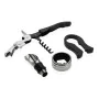 Set de Accesorios para Vino Versa Acero Polipiel de Versa, Juegos de accesorios para vino - Ref: S3411500, Precio: 16,31 €, D...