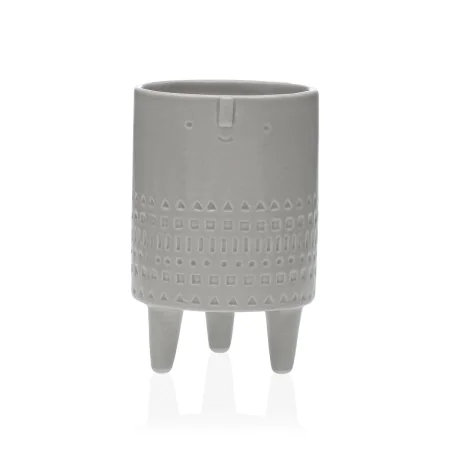 Cache-pot Versa Visage Céramique 10 x 15 x 10 cm de Versa, Cache-pots - Réf : S3411639, Prix : 6,28 €, Remise : %