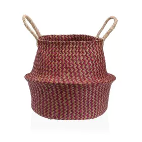 Decorative basket Versa Red Marine algae Ø 28 cm by Versa, Storage baskets - Ref: S3411703, Price: 10,16 €, Discount: %