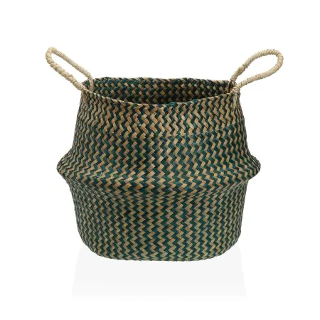 Decorative basket Versa Green Marine algae Ø 28 cm by Versa, Storage baskets - Ref: S3411704, Price: 10,16 €, Discount: %