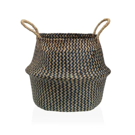 Decorative basket Versa Blue Marine algae Ø 28 cm by Versa, Storage baskets - Ref: S3411705, Price: 9,75 €, Discount: %