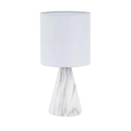 Lâmpada de mesa Versa Branco Cerâmica 12,5 x 24,5 x 12,5 cm de Versa, Candeeiros de mesa e de cabeceira - Ref: S3411726, Preç...