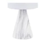 Lâmpada de mesa Versa Branco Cerâmica 12,5 x 24,5 x 12,5 cm de Versa, Candeeiros de mesa e de cabeceira - Ref: S3411726, Preç...