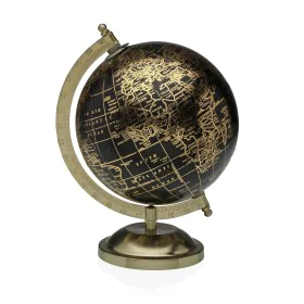 Globe terrestre Versa Doré Métal 17 x 24 x 15 cm de Versa, Géographie - Réf : S3411764, Prix : 12,33 €, Remise : %