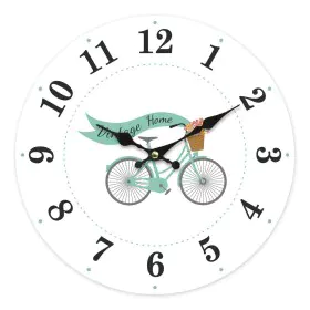 Horloge Murale Versa Bicyclette Bois 4 x 30 x 30 cm de Versa, Pendules murales - Réf : S3411788, Prix : 6,79 €, Remise : %