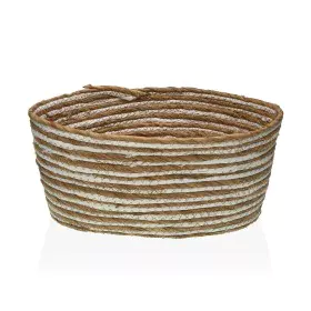 Panier Versa Blanc Marron de Versa, Rangements pour produits cosmétiques - Réf : S3411845, Prix : 11,10 €, Remise : %