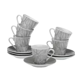 Piece Coffee Cup Set Versa Palm tree Porcelain by Versa, Cups - Ref: S3411858, Price: 12,33 €, Discount: %