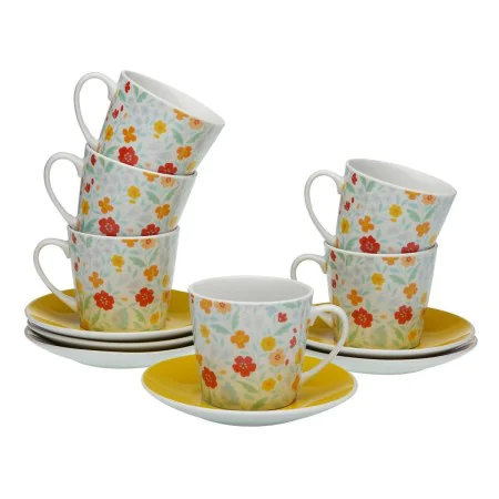 Conjunto de Chávenas de Café Versa Flandes 6 Unidades Porcelana de Versa, Canecas - Ref: S3411864, Preço: 20,42 €, Desconto: %