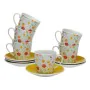 Piece Coffee Cup Set Versa Flandes 6 Units Porcelain by Versa, Cups - Ref: S3411864, Price: 22,70 €, Discount: %