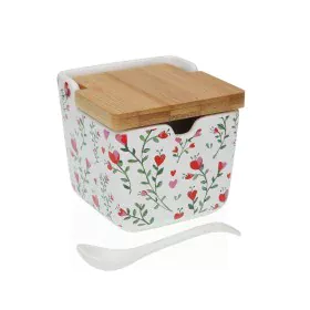 Sugar Bowl Versa Lover Ceramic 8,8 x 8,5 x 8,8 cm by Versa, Sugar and milk - Ref: S3411928, Price: 6,17 €, Discount: %