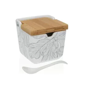 Sugar Bowl Versa Palms Ceramic 8,8 x 8,5 x 8,8 cm by Versa, Sugar and milk - Ref: S3411933, Price: 6,17 €, Discount: %