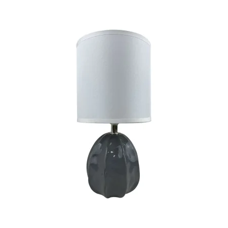 Lampe de bureau Versa Mery 25 W Gris Céramique 14 x 27 x 11 cm de Versa, Lampes de chevet - Réf : S3411938, Prix : 10,36 €, R...