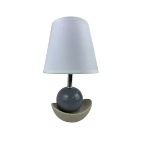 Desk lamp Versa Noela Grey Ceramic 15 x 25 x 12 cm by Versa, Bedside and Table Lamps - Ref: S3411947, Price: 10,78 €, Discoun...