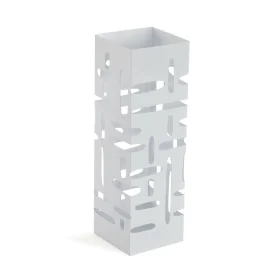 Paragüero Versa Blanco Metal Hierro 15,5 x 49 x 15,5 cm de Versa, Paragüeros - Ref: S3411968, Precio: 22,70 €, Descuento: %