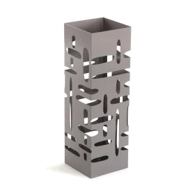 Paragüero Versa Gris Metal Hierro 15,5 x 49 x 15,5 cm de Versa, Paragüeros - Ref: S3411969, Precio: 22,70 €, Descuento: %