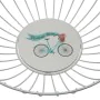 Fruit Bowl Versa Bicycle Metal Steel MDF Wood 28 x 10 x 28 cm by Versa, Bowls and large cups - Ref: S3412035, Price: 8,13 €, ...