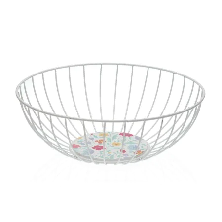 Coupe à fruits Versa Flandes Métal Acier Bois MDF 28 x 10 x 28 cm de Versa, Bols et tasses - Réf : S3412036, Prix : 9,04 €, R...