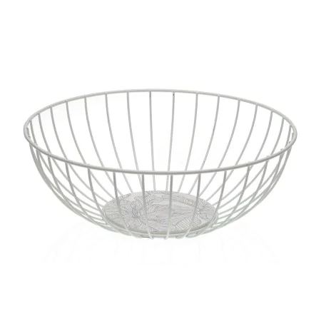 Coupe à fruits Versa Palmier Métal Acier Bois MDF 28 x 10 x 28 cm de Versa, Bols et tasses - Réf : S3412038, Prix : 8,13 €, R...